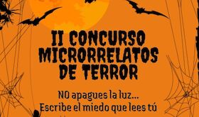 II Concurso de Microrrelatos de terror de Extremadura con categoras desde los 12 aos