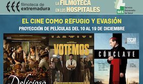 Hasta 19 diciembre la Filmoteca de Extremadura llevar 13 proyecciones a 9 hospitales extremeos Hasta 19 diciembre la Filmoteca de Extremadura llevar 13 proyecciones a 9 hospitales extremeos