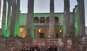 El Templo de Diana acoge el estreno de Medusa en la programacin OFF del Festival de Mrida