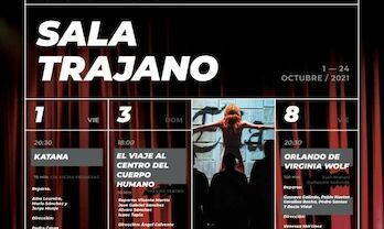 Sala Trajano de Mrida ofrecer ocho espectculos teatrales durante el mes de octubre