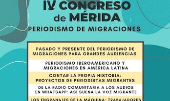 En noviembre Mrida acoger el IV Congreso de Periodismo de Migraciones y Desarrollo