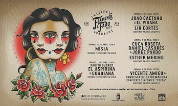 Vicente Amigo actuar con la OEx en el XIV Festival de Flamenco y Fado de Badajoz