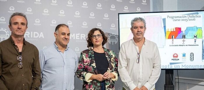 Mérida acerca su patrimonio al alumnado con teatro, talleres y actividades