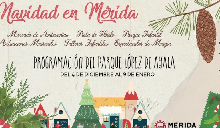 En Mrida la Navidad prosigue con sus actividades de cultura y ocio para todos los pblicos