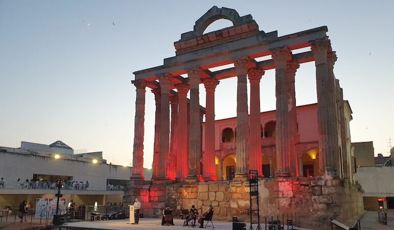 El Templo de Diana de Mrida albergar en Semana Santa diversas actuaciones musicales